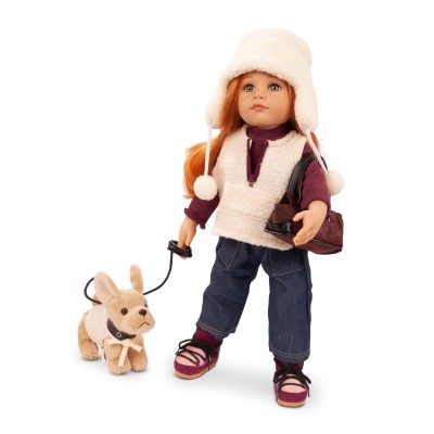 Hannah doll and her dog - Götz Edition 2023