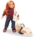 Hannah doll and her dog - Götz Edition 2023