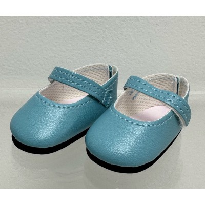 Chaussures Mary Jane bleues pour Amigas