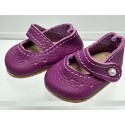Leather Mary Jane Ballerinas - Wagner