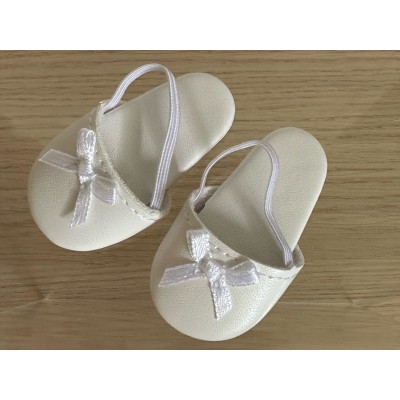 Chaussures Mules blanches pour Amigas