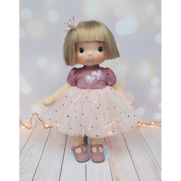 Poupée Annabelle Inspiration Waldorf - Art 'n Doll