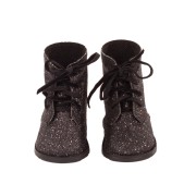 Black glitter boots for...