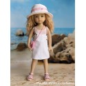 Panama outfit for Little Darling doll