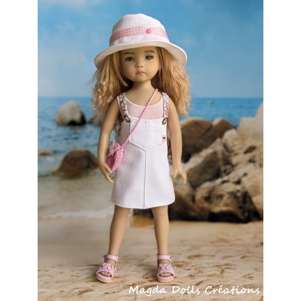 Panama outfit for Little Darling doll