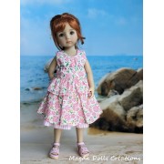 Tenue Sardaigne pour poupée Little Darling - Magda Dolls Creations