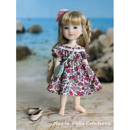 Tenue Marbella pour poupée Ten Ping - Magda Dolls Creations Tenue Marbella pour poupée Ten Ping - Magda Dolls Creations