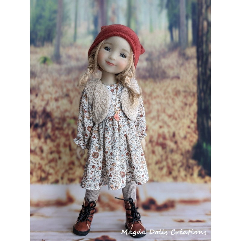 Tenue Sumac de Virginie pour poupée Fashion Friends - Magda Dolls Créations Tenue Sumac de Virginie pour poupée Fashion Friends - Magda Dolls Créations