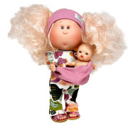Mia articulée Camélia et son bébé - Edition 2024 - Nines d'Onil