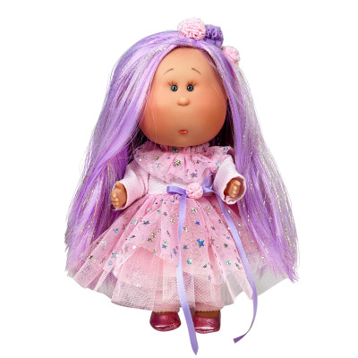 Lilac Glitter Mia articulated doll - Edition 2024 - Nines d'Onil