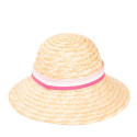 Natural straw hat for 46-50 Cm Doll