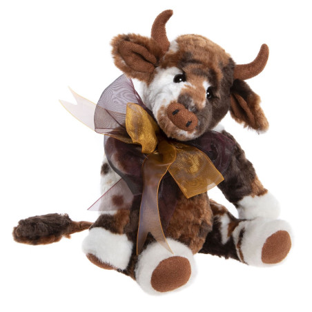 Vache Alpine - Charlie Bears en Peluche 2024 Vache Alpine - Charlie Bears en Peluche 2024