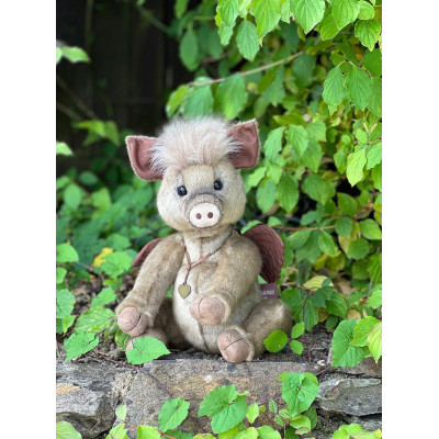 Hogwash Flying Boar - Charlie Bears Plush Toy 2024