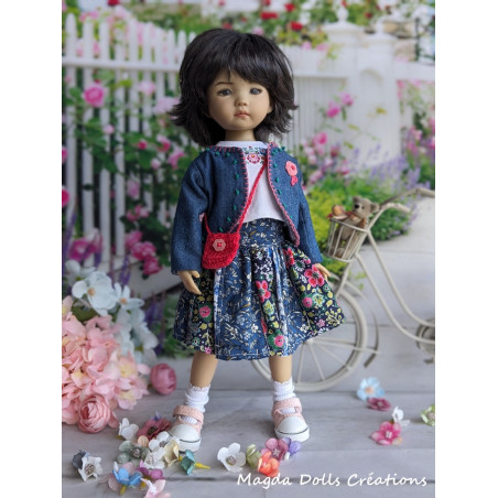 Abby outfit for Little Darling doll