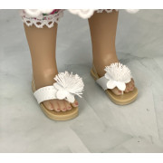 Chaussures Tongs blanches Li'l Dreamer