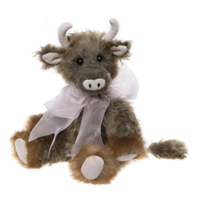 Prairie Cow - Charlie Bears Plush 2024