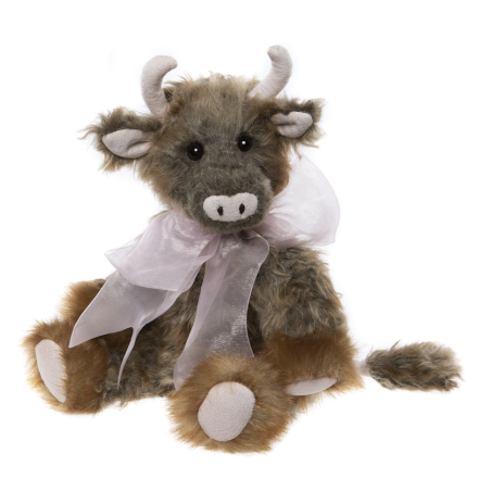 Prairie Cow - Charlie Bears Plush 2024
