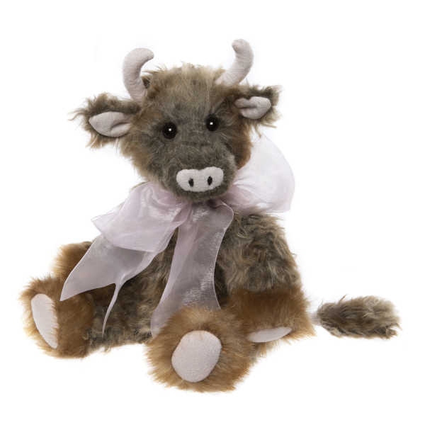 Prairie Cow - Charlie Bears Plush 2024
