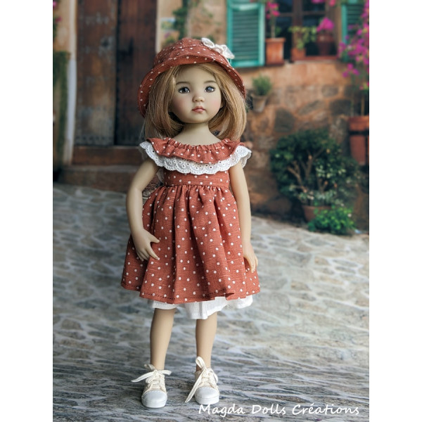 Tenue Amitié pour poupée Little Darling - Magda Dolls Creations