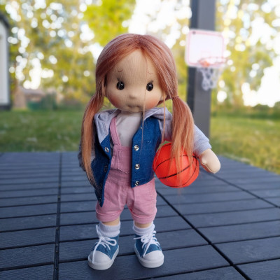 Nel Inspiration Waldorf doll 38 cm - Art and Doll