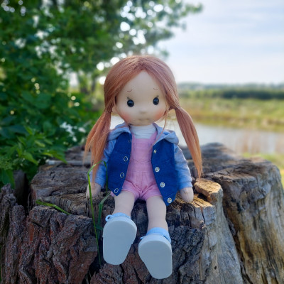 Nel Inspiration Waldorf doll 38 cm - Art and Doll