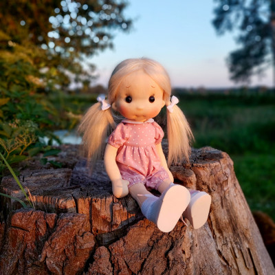 Sara Inspiration Waldorf doll 38 cm - Art and Doll
