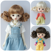 Perruque Thulite pour Boneka Monday