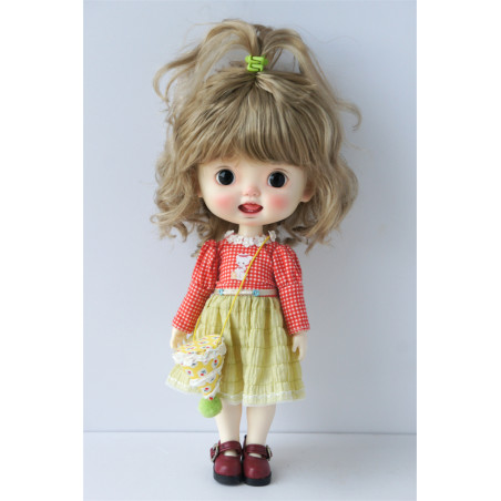 Perruque Saphir pour Boneka Monday