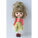 Perruque Saphir pour Boneka Monday