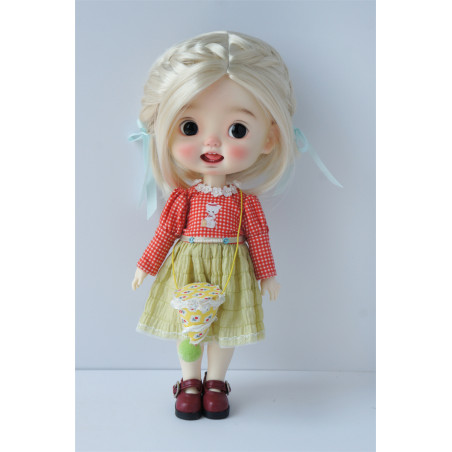 Azurite Wig for Fashion Friends Ruby Red