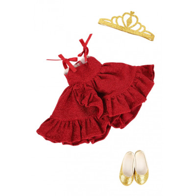 Perfect Princess pour Poupée Siblies - Ruby Red