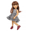 Gingham Girl pour Poupée Siblies - Ruby Red