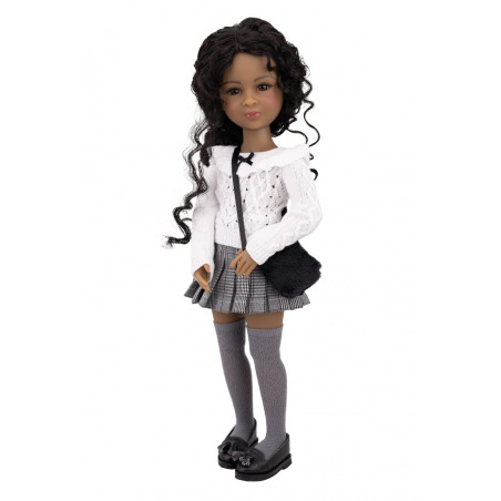 Vêtement Checkered Cutie Poupée Fashion Friends - Ruby Red Vêtement Checkered Cutie Poupée Fashion Friends - Ruby Red