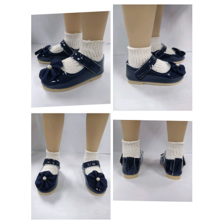 Paire ballerines Mary Jane Loona pour Fashion Friends Ruby Red