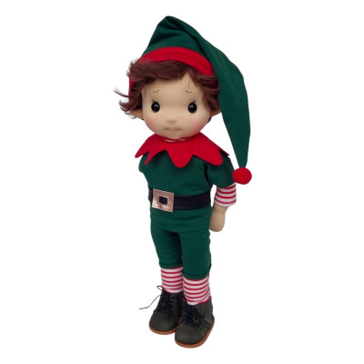 Elf Kevin Inspiration Waldorf doll 38 cm - Art and Doll