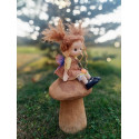 Small Talisman Honey Fairy Organic Cotton Articulated Doll - Art and Doll