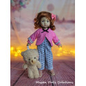 Tenue Amélie-Rose pour poupée Boneka