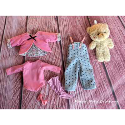 Tenue Amélie-Rose pour poupée Boneka