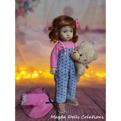 Tenue Amélie-Rose pour poupée Boneka