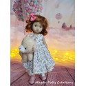 Tenue Adèle-Rose pour poupée Boneka