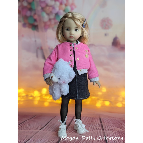 Emilie-Rose outfit for Little Darling doll