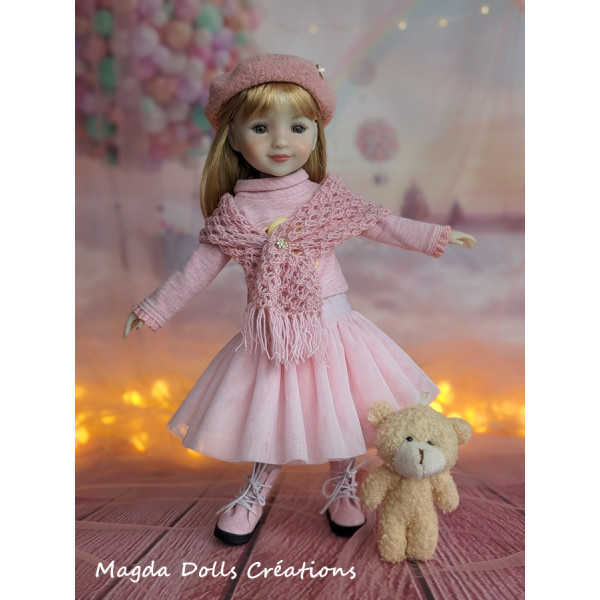 Tenue Emy-Rose pour poupée Fashion Friends - Magda Dolls Creations