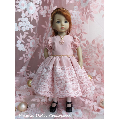 Cherry Blossom Party Outfit for Little Darling Doll