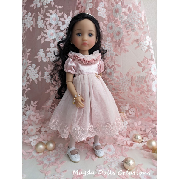 Pink Moon Party Outfit for Fashion Friends Doll