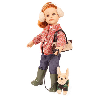 Poupée Hannah et son chien - Götz Edition 2025