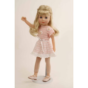 Poupée Yella Blonde Robe rose - Schildkröt Edition 2025