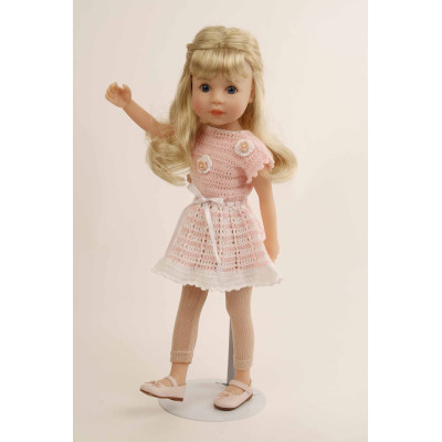 Poupée Yella Blonde Robe rose - Schildkröt Edition 2025