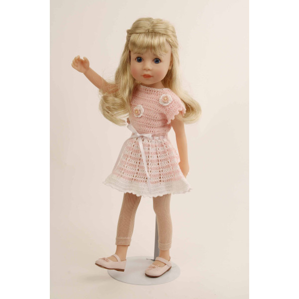 Poupée Yella Blonde Robe rose - Schildkröt Edition 2025