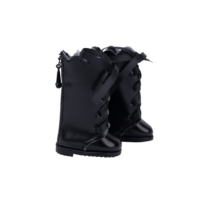 Bottines noires à lacets pour Mori Lolli