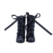 Bottines noires à lacets pour Mori Lolli